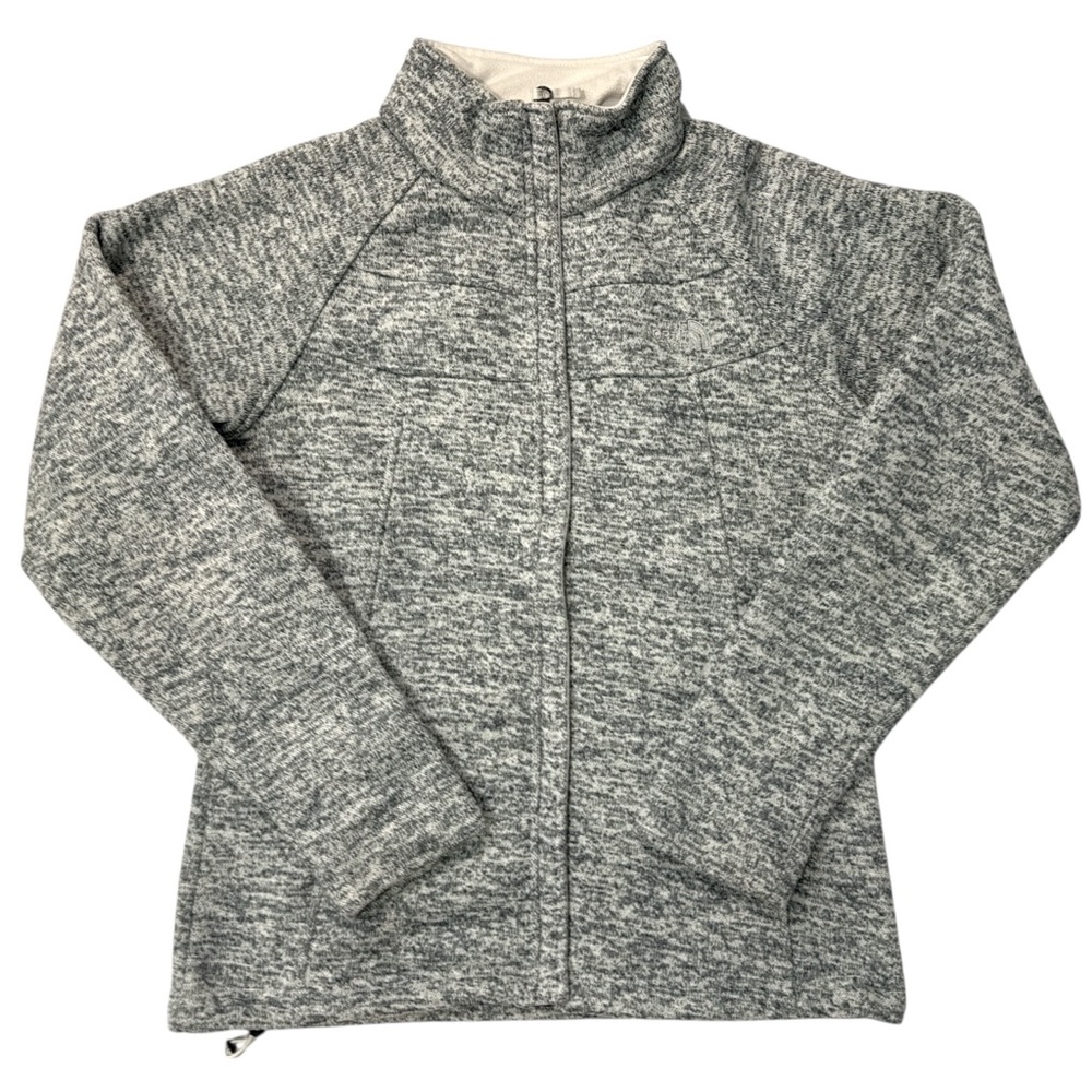 The North Face Heather‎ Gray Zip Up Jacket Women’s Small